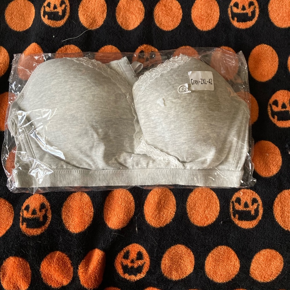 Grey TShirt Bra
